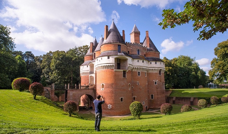 Die Festung von Rambures