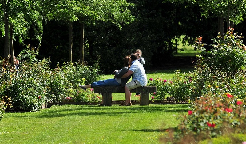 The Château de Rambures Park