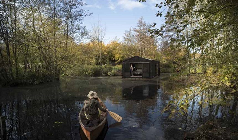 Baie de Somme: floating ecolodge and Nordic spa for lovers