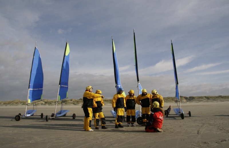 Eolia Picardie - Char à voile et kayak de mer