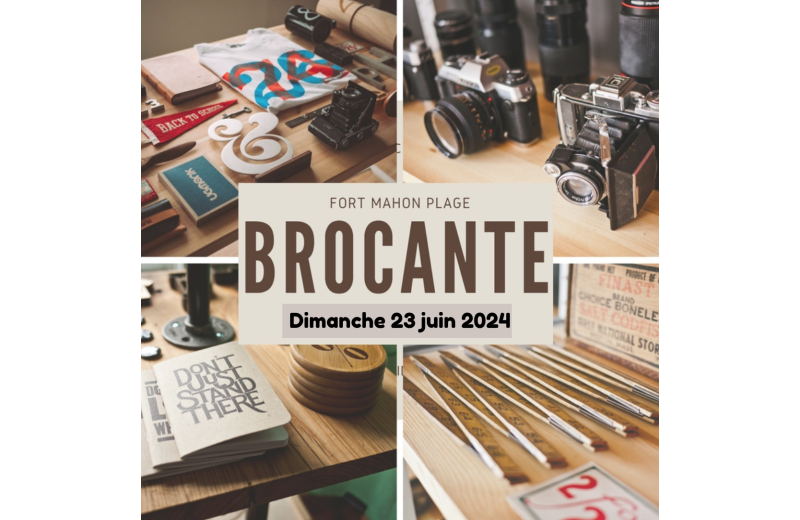 Brocante de l'Office de Tourisme