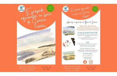 Escapade aquarellée en Baie de Somme