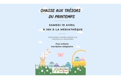 Chasse aux trésors du printemps