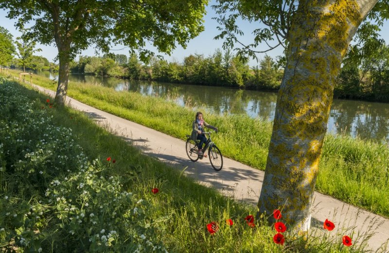 From Abbeville to Saint-Valery-sur-Somme in the Somme Valley